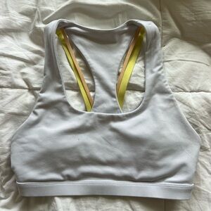 Fabletics sports bra - white - women’s small